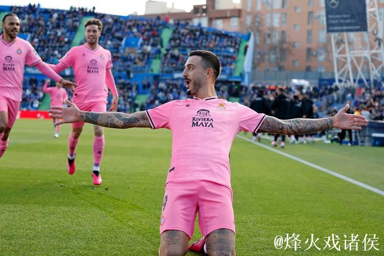 西甲第16轮西班牙人客场1-0击败了赫塔费 豪取联赛四连胜